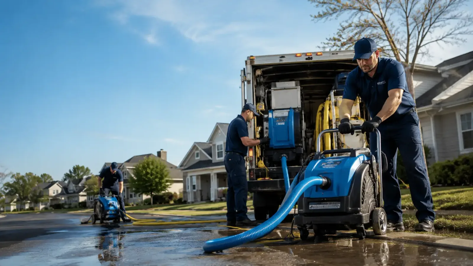 Flood Damage Cleanup in Big Bend, WV